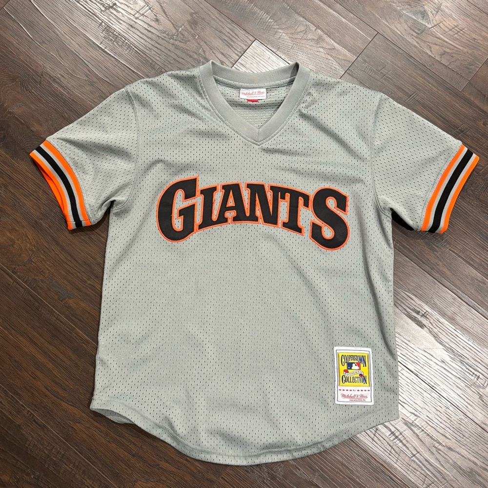Mitchell & Ness Cooperstown San Fransisco Giants #22 Will Clark Jersey